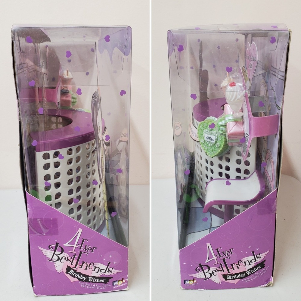 MGA 4-Ever Best Friends Birthday Wishes Playset NEW - Picture 4 of 8